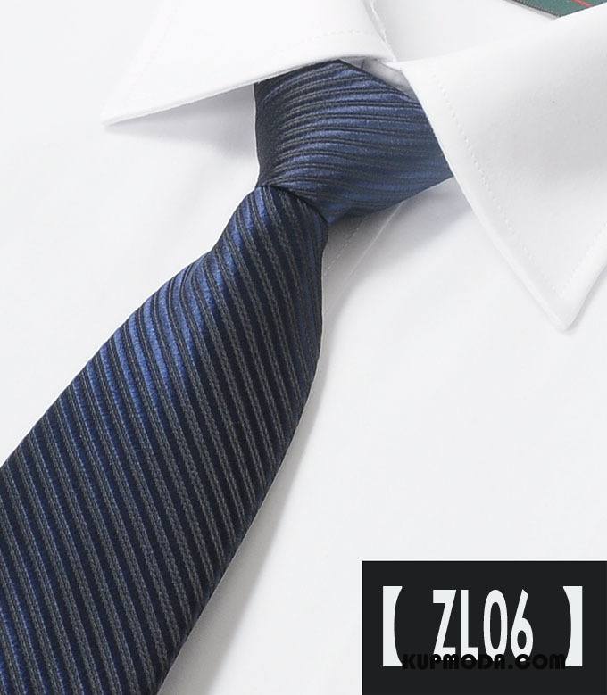 Krawat Męskie Z Pracy Zamek Mundury Koszula Męska Leniwy Niebieski