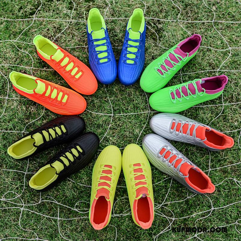 Buty Sportowe Męskie Antypoślizgowe Buty Piłkarskie Casual Długie Sznurowane Odporne Na Zużycie Zielony
