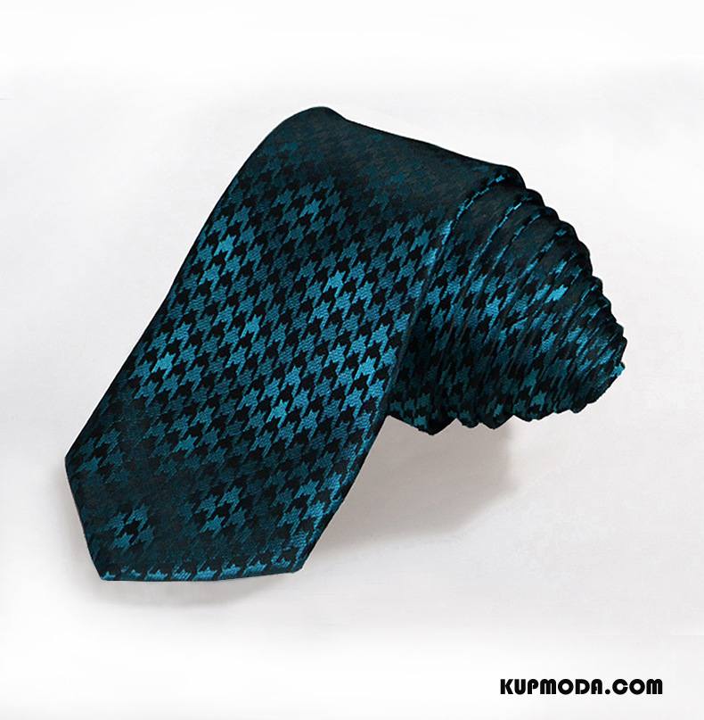 Krawat Męskie Moda Z Pracy Męska Sukienka Wąskie Biznes Niebieski
