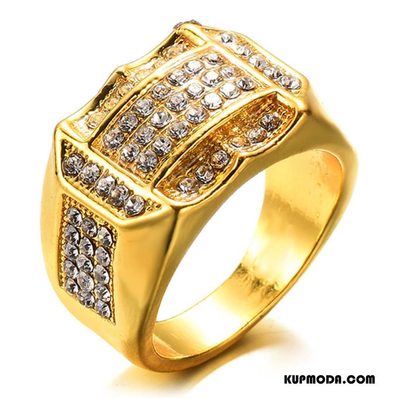 Srebrna Biżuteria Męskie Akcesoria Męska Z Kryształkami Moda Złoty