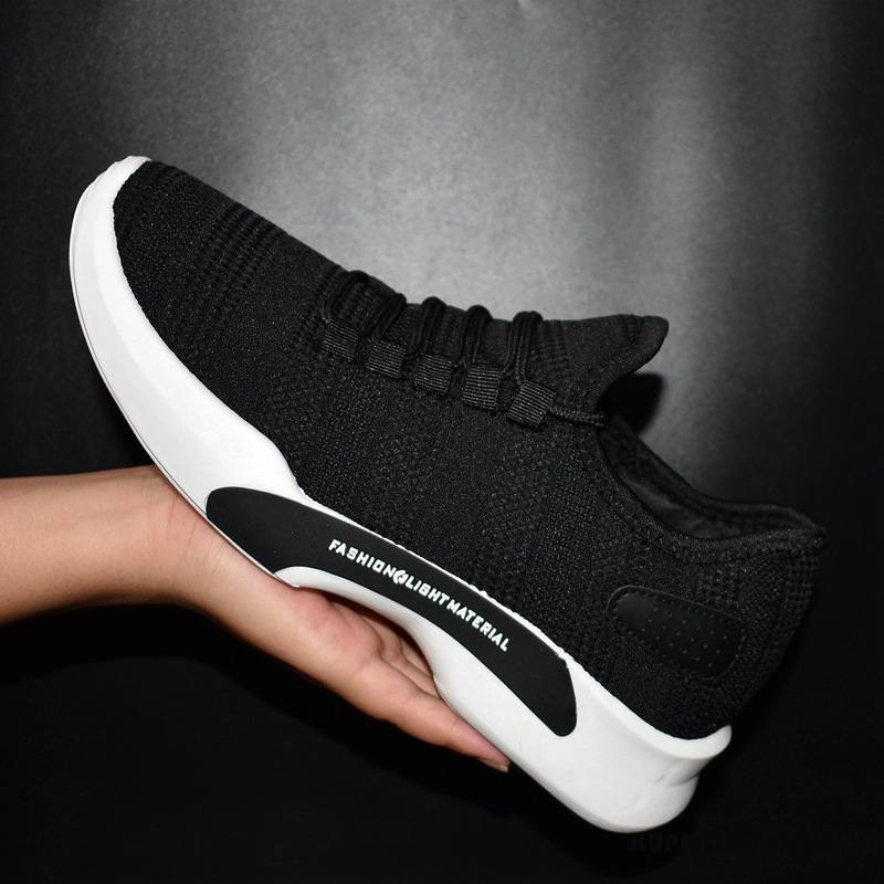 Buty Sportowe Męskie Buty Do Biegania Wiosna Męska Slip On Lato Moda Szary