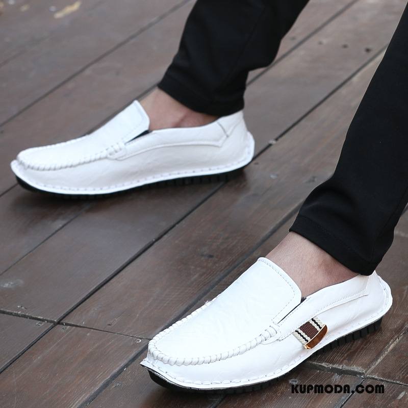 Mokasyny Męskie Tendencja Męska Biznes Slip On Jesień Casual Żółty