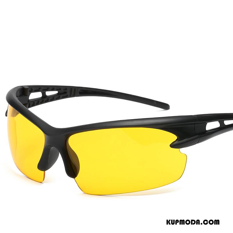 Okulary Przeciwsłoneczne Męskie Outdoor Ochrona Przeciwwybuchowa Męska Rower Motocykl Jazdy Ciemno Niebieski