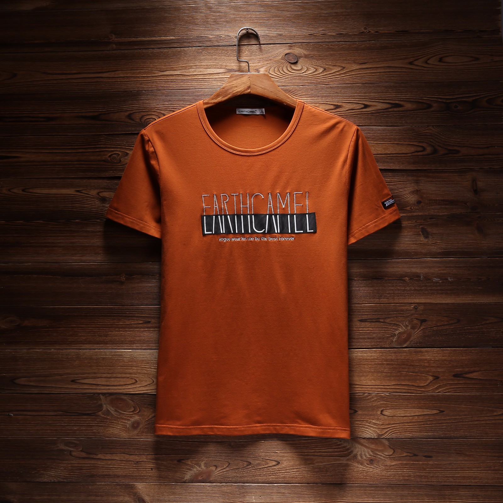 Koszulki Męskie Tendencja 2018 Nowy Pomarańczowy